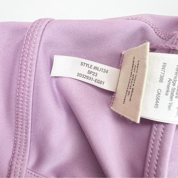 Madewell Flex Cutout Fitness Dress Lavender Purple size Small Tennis - Picture 8 of 10